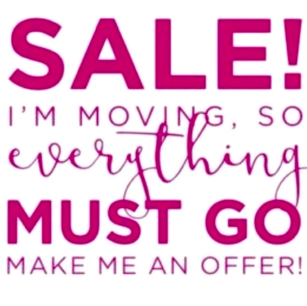 All reasonable offers accepted!